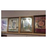 GROUP OF 4 PICTURES