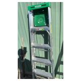 WERNER 6FT ALUMINUM STEP LADDER