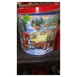 GROUP TIN &  SHINY BRITES  CHRISTMAS ORNAMENTS