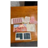 GROUP OF STAMPS-ELVIS & NATIVE