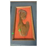 MID CENTURY MODERN WALL HANGING