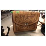 TOOLED LEATHER PURSE