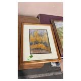 WATERCOLOR BY MARJORIE HAYES C. 1989