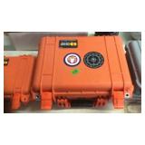 PELICAN 1450 HARD SIDED CASE, ORANGE