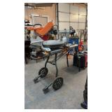 RIDGID COMPOUND MITER SAW W/ STAND