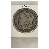 1900-O MORGAN SILVER DOLLAR
