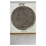 1878 MORGAN SILVER DOLLAR
