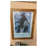 LANE TIMOTHY SIGNED FRAMED PRINT 27'X36'