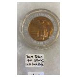 .999 FINE SILVER LAS VEGAS DESERT INN GAME TOKEN