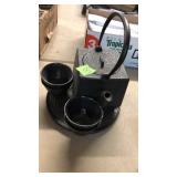 ASIAN TEA SET W/ TEAPOT, CUPS