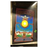 GRATEFUL DEAD METAL EMBOSSED LITHO POSTER