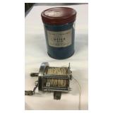 UTICA NO 440 MODEL B REEL W/ ORIGINAL CAN