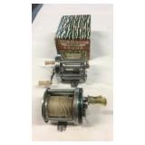 PFLUEGER TRUMP LEVEL WIND W/ ORIGINAL BOX &