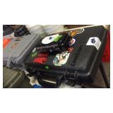 PELICAN 1470 HARD SIDED CASE, BLACK & SMALL CASE