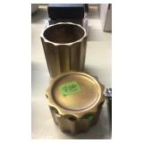 SOHO HOUSE BRASS 3PC TRINKET JAR