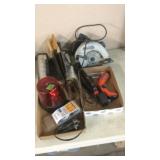 REVOLVING LIGHT, SAWS & MISC