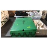 LADIES BOOTS SIZE 8.5, SHOES & TOTE W/ MEN'S BRIEF