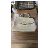 GRAY KATE SPADE HAND BAG