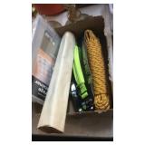 1959 CALENDAR, STORAGE CONTAINER, TAPE MEASURE,