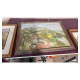 PALI C. 1993 WATERCOLOR ON BOARD