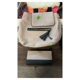 BLUSH KATE SPADE BACKPACK PURSE W/ MATCHING WALLET