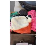 BX W/  COSMETIC BAG & MISC ITEMS