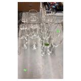 GROUP OF STEMWARE