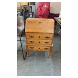 MAPLE DROP FRONT DESK, 24'X16'X38'