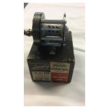 LANGLEY TARGET MODEL 340 4 OZ REEL W/ ORIGINAL BX