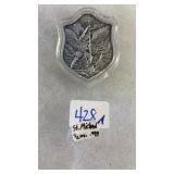 ST. MICHAEL 1/2 oz .999 FINE SILVER MEDALLION