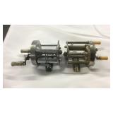 HEDDON LONG EAGLE NO. 206 REEL & UNMARKED FISHING