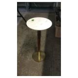 MCM MARBLE TOP PLANT STAND