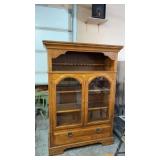 OAK CABINET, 47'X18'X72'