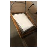 DRY ERASE BOARD & RUSTIC PICTURE FRAME