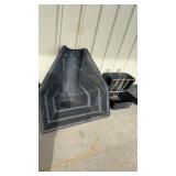 POLY GRAIN AUGER AND WALL MOUNTED FEEDER