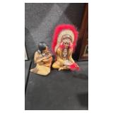 CERAMIC NATIVE AMERICAN FIGURES