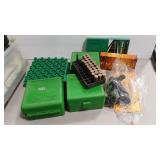 28 ROUNDS 44 REM MAG AND AMMO CASES