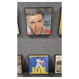 FRAMED ALBUM- RICKY NELSON AND ELVIS