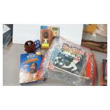SPACE JAM MICHAEL JORDAN MUG, SHAQ BOBBLE HEAD &