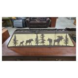 WOODLAND THEMED BILLIARD LAMP