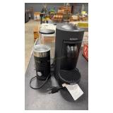 LIKE NEW NESPRESSO MACHINE W/ MILK FROTHER & PODS