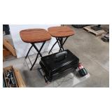 WEBER PROPANE PORTABLE GRILL WITH 2 FOLDING STANDS