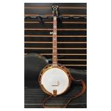 HUBER ROANOAK TRUE TONE 204-9 BANJO W/ BRASS