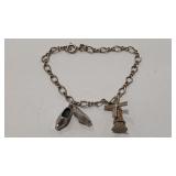 HOLLAND TOURIST 925 & EURO SILVER CHARM BRACLET