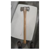 TRUE TEMPER FLINT EDGE DOUBLE BIT AXE