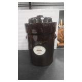 VINTAGE GERMAN FERMENTATION CROCK W/ LID