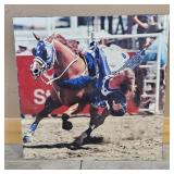 HORSE ACROBAT PRINT ON WOOD
