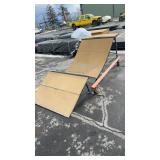 2 SKATEBOARD JUMPS AND RAIL