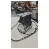 VINTAGE ART DECO TABLE TOP TOASTER- WORKING