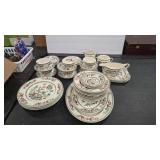 JOHNSON BROTHERS ENGLAND INDIAN TREE PARTIAL